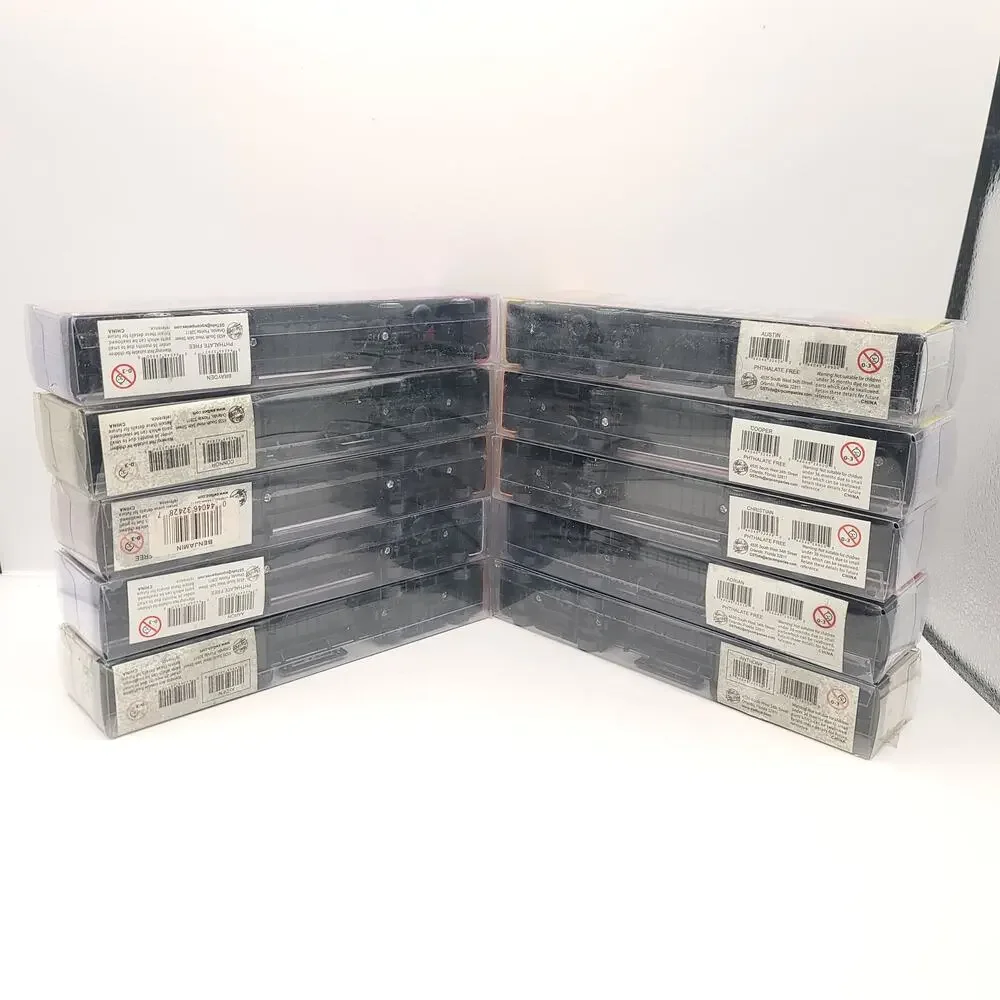 Swibco Trucking Company Toy Semi Truck Set of 10 New in package Orange Gray